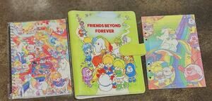 Rainbow Brite size A5 Binder w/ stationery paper and notebook